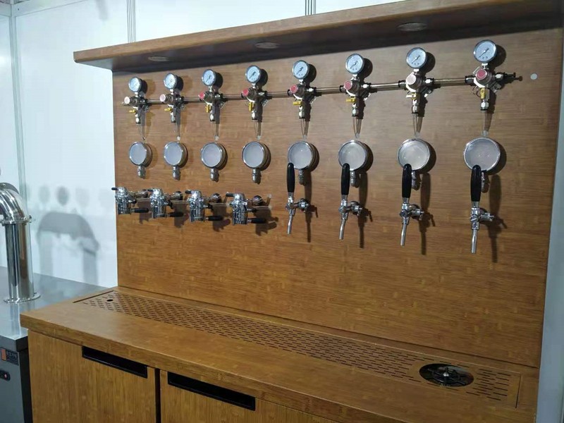 Beer Dispenser-Keg Beer Cooler-Refrigerator-with 8 Tap Towers-10 tap towers.jpg